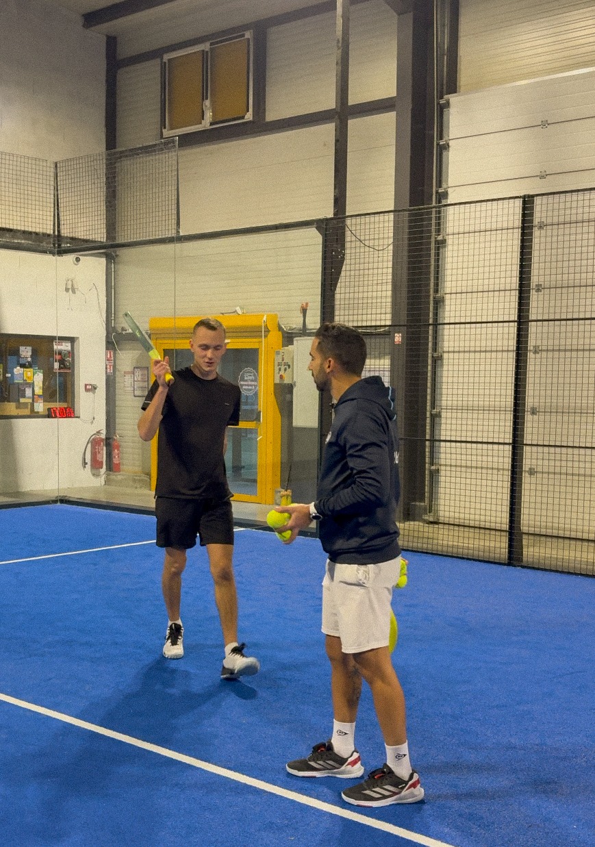 Cours individuel padel Coach Yo